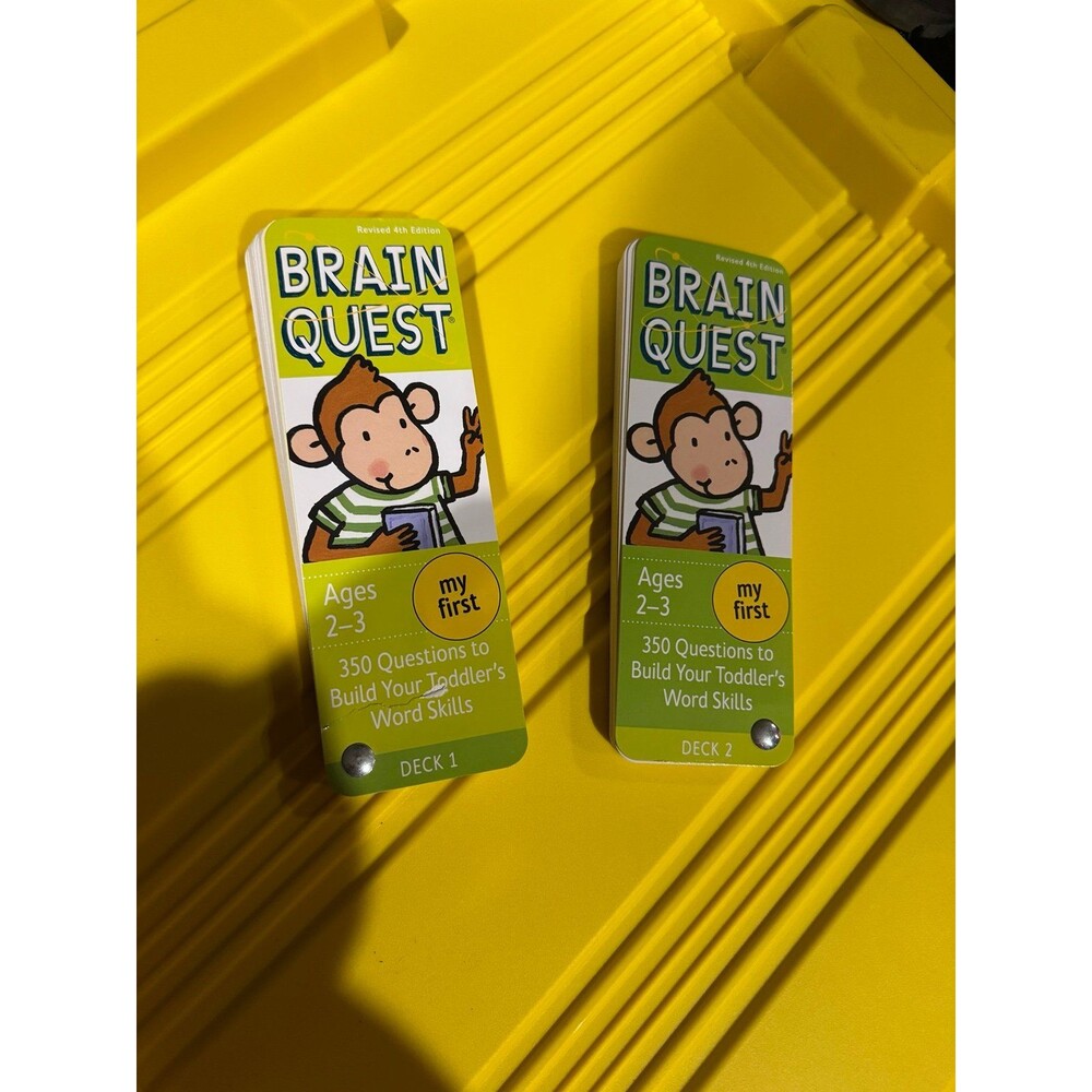 Brain Quest cards Ages 2-3